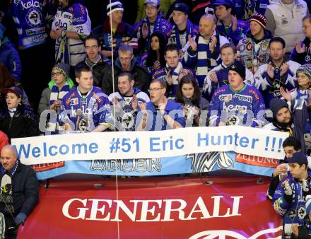 EBEL. Eishockey Bundesliga. EC VSV gegen EC Red Bull Salzburg. Fans (VSV). Villach, am 19.1.2014.
Foto: Kuess 


---
pressefotos, pressefotografie, kuess, qs, qspictures, sport, bild, bilder, bilddatenbank