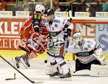 EBEL. Eishockey Bundesliga. KAC gegen SAPA Fehervar AV19. John Lammers, (KAC), Zoltan Hetenyi, Viktor Tokaji  (Alba Volan). Klagenfurt, am 24.1.2014.
Foto: Kuess 

---
pressefotos, pressefotografie, kuess, qs, qspictures, sport, bild, bilder, bilddatenbank