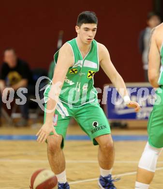 Basketball 2. Bundesliga.  Woerthersee Piraten gegen Dornbirn Lions.  Luka Kevric (Dornbirn). Klagenfurt, am 25.1.2014.
Foto: Kuess
---
pressefotos, pressefotografie, kuess, qs, qspictures, sport, bild, bilder, bilddatenbank