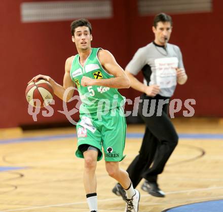 Basketball 2. Bundesliga.  Woerthersee Piraten gegen Dornbirn Lions.  Francisco Javier Sastre Casali (Dornbirn). Klagenfurt, am 25.1.2014.
Foto: Kuess
---
pressefotos, pressefotografie, kuess, qs, qspictures, sport, bild, bilder, bilddatenbank