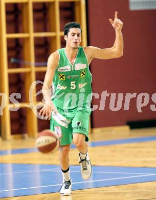 Basketball 2. Bundesliga.  Woerthersee Piraten gegen Dornbirn Lions.  Francisco Javier Sastre Casali (Dornbirn). Klagenfurt, am 25.1.2014.
Foto: Kuess
---
pressefotos, pressefotografie, kuess, qs, qspictures, sport, bild, bilder, bilddatenbank