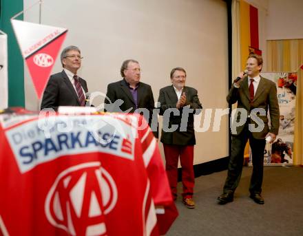 Eishockey. Filmpraesentation. Peter Kaiser, Sepp Puschnig, Ferdinand Macek, Tono Hoenigmann. Klagenfurt, am 28.1.2014.
Foto: Kuess
---
pressefotos, pressefotografie, kuess, qs, qspictures, sport, bild, bilder, bilddatenbank