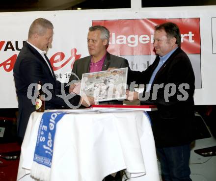 Fussball Regionalliga. SAK Sponsornight. Franz Wieser, Marko Wieser, Silvo Kumer. Klagenfurt, am 29.1.2014.
Foto: Kuess
---
pressefotos, pressefotografie, kuess, qs, qspictures, sport, bild, bilder, bilddatenbank