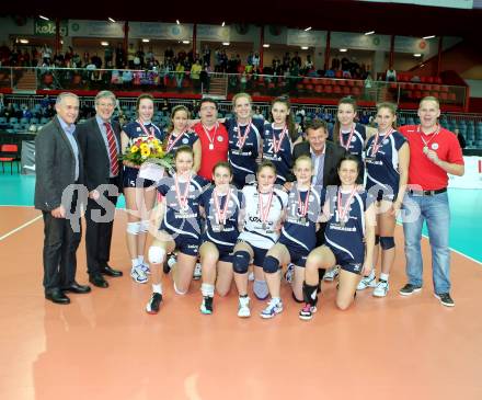 Volleyball Frauen. OEVV Cup. Oesterreichscher Volleyballverband Cup. Sparkasse Wildcats gegen SG SVS Post.  Klagenfurt, am 31.1.2015.
Foto: Kuess
---
pressefotos, pressefotografie, kuess, qs, qspictures, sport, bild, bilder, bilddatenbank