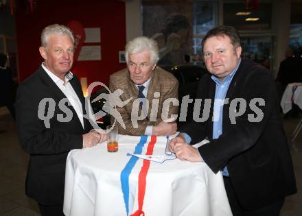 Fussball Regionalliga. SAK Sponsornight. Reinhard Tellian, Alois jagodic, Silvo Kumer. Klagenfurt, am 29.1.2014.
Foto: Kuess
---
pressefotos, pressefotografie, kuess, qs, qspictures, sport, bild, bilder, bilddatenbank