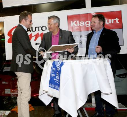 Fussball Regionalliga. SAK Sponsornight.  Marko Wieser, Silvo Kumer. Klagenfurt, am 29.1.2014.
Foto: Kuess
---
pressefotos, pressefotografie, kuess, qs, qspictures, sport, bild, bilder, bilddatenbank