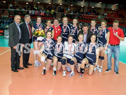 Volleyball Frauen. OEVV Cup. Oesterreichscher Volleyballverband Cup. Sparkasse Wildcats gegen SG SVS Post.  Klagenfurt, am 31.1.2015.
Foto: Kuess
---
pressefotos, pressefotografie, kuess, qs, qspictures, sport, bild, bilder, bilddatenbank