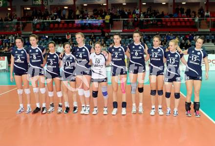 Volleyball Frauen. OEVV Cup. Oesterreichscher Volleyballverband Cup. Sparkasse Wildcats gegen SG SVS Post. Klagenfurt, am 31.1.2015.
Foto: Kuess
---
pressefotos, pressefotografie, kuess, qs, qspictures, sport, bild, bilder, bilddatenbank