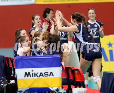 Volleyball Frauen. OEVV Cup. Oesterreichscher Volleyballverband Cup. Sparkasse Wildcats gegen SG SVS Post. Anna Bajde (Wildcats). Klagenfurt, am 31.1.2015.
Foto: Kuess
---
pressefotos, pressefotografie, kuess, qs, qspictures, sport, bild, bilder, bilddatenbank