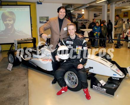 Motorsport. HTL Tag der offenen Tuer. DI Dt. Ruediger Sonitsch (Abteilungsvorstand fuer Elektrotechnik), Christopher Hoeher. Klagenfurt, am 1.2.2014.
Foto: Kuess
---
pressefotos, pressefotografie, kuess, qs, qspictures, sport, bild, bilder, bilddatenbank