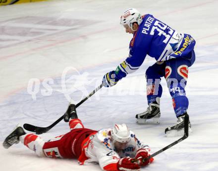 EBEL. Eishockey Bundesliga. EC VSV gegen HCB Suedtirol Bozen. Patrick Platzer (VSV). Villach, am 1.2.2014.
Foto: Kuess 


---
pressefotos, pressefotografie, kuess, qs, qspictures, sport, bild, bilder, bilddatenbank