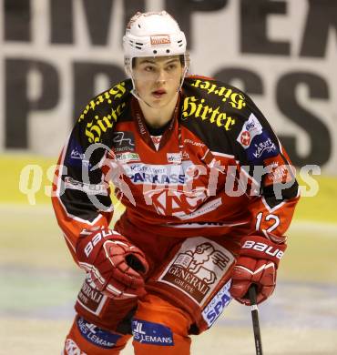 Eishockey EBYSL. U20. KAC gegen SAPA Fehervar AV19. Thomas Vallant (KAC). Klagenfurt, am 2.2.2014.
Foto: Kuess
---
pressefotos, pressefotografie, kuess, qs, qspictures, sport, bild, bilder, bilddatenbank