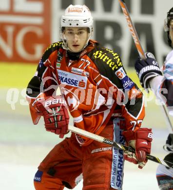 Eishockey EBYSL. U20. KAC gegen SAPA Fehervar AV19. Juergen Moser (KAC). Klagenfurt, am 2.2.2014.
Foto: Kuess
---
pressefotos, pressefotografie, kuess, qs, qspictures, sport, bild, bilder, bilddatenbank