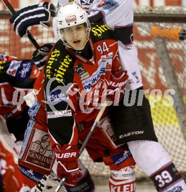 Eishockey EBYSL. U20. KAC gegen SAPA Fehervar AV19. Markus Mueller (KAC). Klagenfurt, am 2.2.2014.
Foto: Kuess
---
pressefotos, pressefotografie, kuess, qs, qspictures, sport, bild, bilder, bilddatenbank