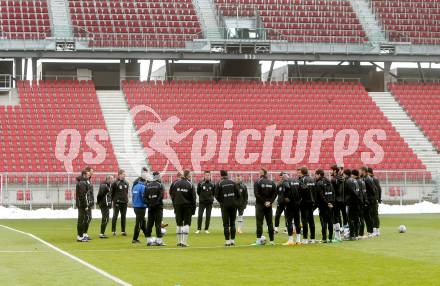 Fussball Bundesliga. Training WAC. Klagenfurt, am 7.2.2014.
Foto: Kuess

---
pressefotos, pressefotografie, kuess, qs, qspictures, sport, bild, bilder, bilddatenbank