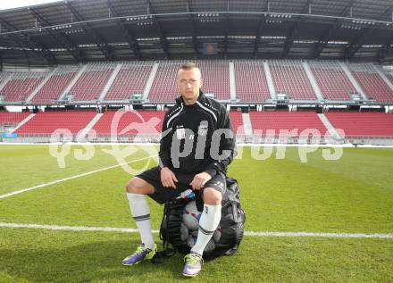 Fussball Bundesliga. Training WAC. Klagenfurt, am 7.2.2014. Peter Zulj.
Foto: Kuess

---
pressefotos, pressefotografie, kuess, qs, qspictures, sport, bild, bilder, bilddatenbank