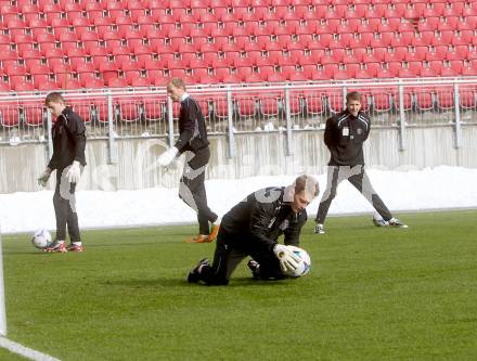 Fussball Bundesliga. Training WAC. Klagenfurt, am 7.2.2014. Christian Dobnik.
Foto: Kuess

---
pressefotos, pressefotografie, kuess, qs, qspictures, sport, bild, bilder, bilddatenbank