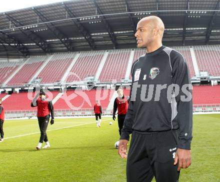 Fussball Bundesliga. Training WAC. Klagenfurt, am 7.2.2014. Silvio Carlos de Oliveira.
Foto: Kuess

---
pressefotos, pressefotografie, kuess, qs, qspictures, sport, bild, bilder, bilddatenbank