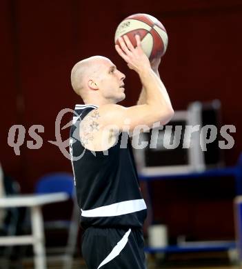 Basketball 2. Bundesliga. Woerthersee Piraten gegen Villach Raiders.  Davor Sattler (Villach). Klagenfurt, am 15.2.2014.
Foto: Kuess
---
pressefotos, pressefotografie, kuess, qs, qspictures, sport, bild, bilder, bilddatenbank