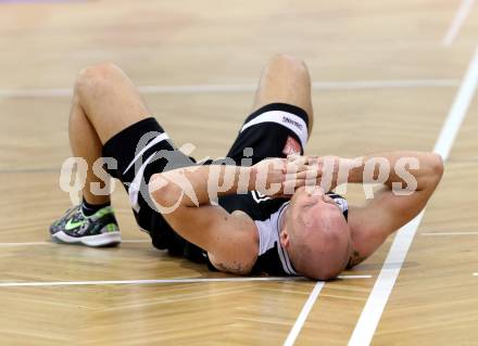 Basketball 2. Bundesliga. Woerthersee Piraten gegen Villach Raiders.  Davor Sattler  (Villach). Klagenfurt, am 15.2.2014.
Foto: Kuess
---
pressefotos, pressefotografie, kuess, qs, qspictures, sport, bild, bilder, bilddatenbank