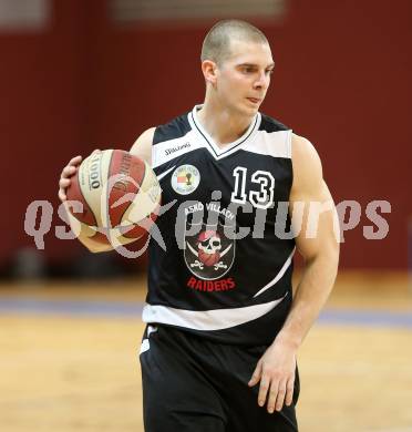 Basketball 2. Bundesliga. Woerthersee Piraten gegen Villach Raiders.  Gasper Jeromen (Villach). Klagenfurt, am 15.2.2014.
Foto: Kuess
---
pressefotos, pressefotografie, kuess, qs, qspictures, sport, bild, bilder, bilddatenbank