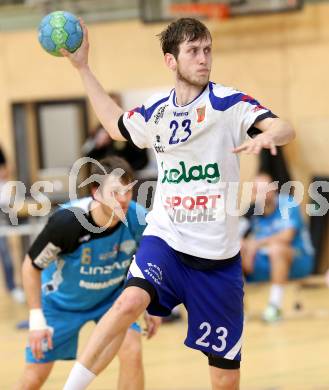 Handball HLA. SC Ferlach gegen HC Linz AG. Matevz Cemas (Ferlach). Ferlach, 15.2.2014.
Foto: Kuess
---
pressefotos, pressefotografie, kuess, qs, qspictures, sport, bild, bilder, bilddatenbank