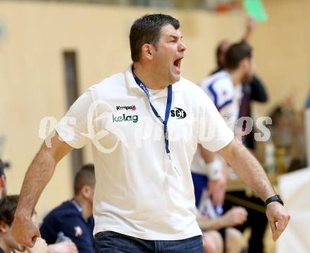 Handball HLA. SC Ferlach gegen HC Linz AG. Trainer Gregor Cvijic (Ferlach). Ferlach, 15.2.2014.
Foto: Kuess
---
pressefotos, pressefotografie, kuess, qs, qspictures, sport, bild, bilder, bilddatenbank