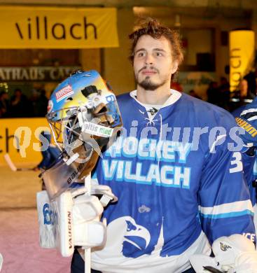 EBEL. Eishockey Bundesliga. Showtraining VSV am Rathausplatz in Villach.  Thomas Hoeneckl. Villach, am 21.2.2014.
Foto: Kuess 


---
pressefotos, pressefotografie, kuess, qs, qspictures, sport, bild, bilder, bilddatenbank