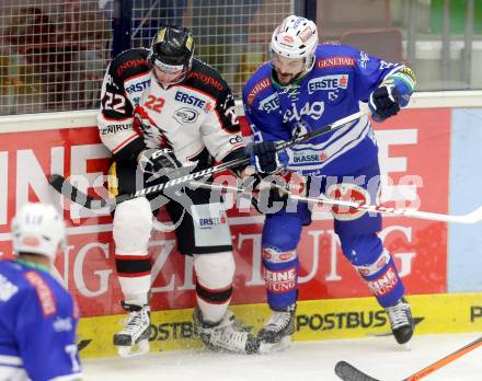 EBEL. Eishockey Bundesliga. EC VSV gegen HC Orli Znojmo. Scott Hotham, (VSV), Patrik Novak  (Znaim). Villach, am 26.2.2014.
Foto: Kuess 


---
pressefotos, pressefotografie, kuess, qs, qspictures, sport, bild, bilder, bilddatenbank