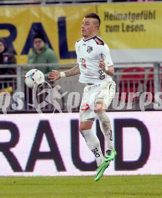 Fussball Bundesliga. RZ Pellets WAC.  Sandro Gotal. Klagenfurt, 8.2.2014.
Foto: Kuess

---
pressefotos, pressefotografie, kuess, qs, qspictures, sport, bild, bilder, bilddatenbank