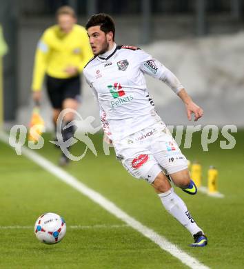 Fussball Bundesliga. RZ Pellets WAC.  Roland Putsche. Klagenfurt, 8.2.2014.
Foto: Kuess

---
pressefotos, pressefotografie, kuess, qs, qspictures, sport, bild, bilder, bilddatenbank