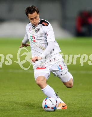 Fussball Bundesliga. RZ Pellets WAC.  Dario Baldauf. Klagenfurt, 8.2.2014.
Foto: Kuess

---
pressefotos, pressefotografie, kuess, qs, qspictures, sport, bild, bilder, bilddatenbank