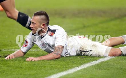 Fussball Bundesliga. RZ Pellets WAC.  Peter Zulj. Klagenfurt, 8.2.2014.
Foto: Kuess

---
pressefotos, pressefotografie, kuess, qs, qspictures, sport, bild, bilder, bilddatenbank