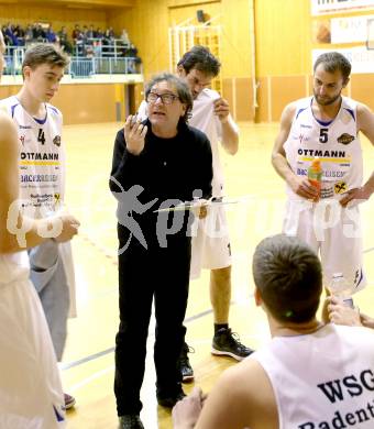 Basketball 2. Bundesliga. WSG Raiffeisem Radenthein gegen BK Mattersburg. Trainer Miran Cilensek  (Radenthein). Radenthein, 1.3.2014.
Foto: Kuess

---
pressefotos, pressefotografie, kuess, qs, qspictures, sport, bild, bilder, bilddatenbank