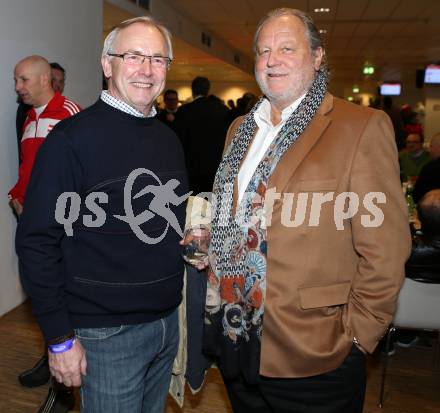 Fussball Laenderspiel. Oesterreich gegen Uruguay.  Gerhard Doerfler, Hannes Kartnig. Klagenfurt, 5.3.2014.
Foto: Kuess

---
pressefotos, pressefotografie, kuess, qs, qspictures, sport, bild, bilder, bilddatenbank