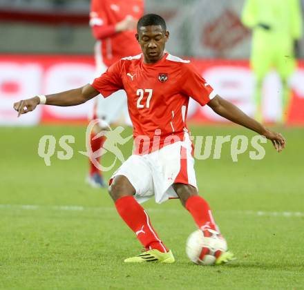 Fussball Laenderspiel. Oesterreich gegen Uruguay.  David Alaba (Oesterreich). Klagenfurt, 5.3.2014.
Foto: Kuess

---
pressefotos, pressefotografie, kuess, qs, qspictures, sport, bild, bilder, bilddatenbank