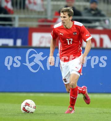 Fussball Laenderspiel. Oesterreich gegen Uruguay. Florian Klein (Oesterreich). Klagenfurt, 5.3.2014.
Foto: Kuess

---
pressefotos, pressefotografie, kuess, qs, qspictures, sport, bild, bilder, bilddatenbank