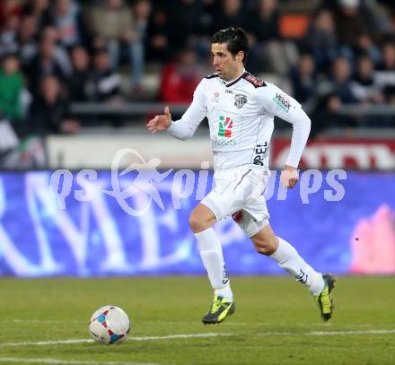 Fussball Bundesliga. RZ Pellets WAC gegen FC Admira Wacker Moedling. Ynclan Pajares Jacobo Maria (WAC). Klagenfurt, 8.3.2014.
Foto: Kuess

---
pressefotos, pressefotografie, kuess, qs, qspictures, sport, bild, bilder, bilddatenbank