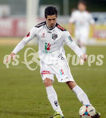 Fussball Bundesliga. RZ Pellets WAC gegen FC Admira Wacker Moedling. Ynclan Pajares Jacobo Maria (WAC). Klagenfurt, 8.3.2014.
Foto: Kuess

---
pressefotos, pressefotografie, kuess, qs, qspictures, sport, bild, bilder, bilddatenbank