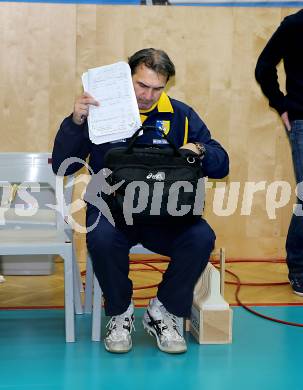 Volleyball MEVZA. Final Four. Finale. SK Aich/Dob gegen ACH Volley Ljubljana. Leonard BARIC (Aich/Dob). Bleiburg, 12.3.2014. 
Foto: Kuess
---
pressefotos, pressefotografie, kuess, qs, qspictures, sport, bild, bilder, bilddatenbank