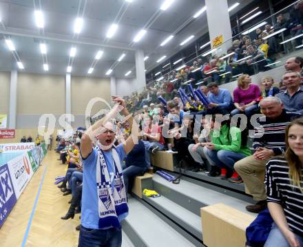 Volleyball MEVZA. Final Four. Finale. SK Aich/Dob gegen ACH Volley Ljubljana. Fans (Aich/Dob). Bleiburg, 12.3.2014. 
Foto: Kuess
---
pressefotos, pressefotografie, kuess, qs, qspictures, sport, bild, bilder, bilddatenbank