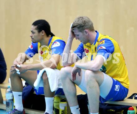 Volleyball MEVZA. Final Four. Finale. SK Aich/Dob gegen ACH Volley Ljubljana. Peter Wohlfahrtstaetter (Aich/Dob). Bleiburg, 12.3.2014. 
Foto: Kuess
---
pressefotos, pressefotografie, kuess, qs, qspictures, sport, bild, bilder, bilddatenbank