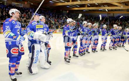 EBEL. Eishockey Bundesliga. EC VSV gegen UPC Vienna Capitals. Jubel  (VSV). Villach, am 14.3.2014.
Foto: Kuess 


---
pressefotos, pressefotografie, kuess, qs, qspictures, sport, bild, bilder, bilddatenbank