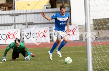 Fussball. Regionalliga. VSV gegen SAK. Torjubel Moritz Guetz, (VSV), Marcel Reichmann (SAK). Villach, 22.3.2014.
Foto: Kuess
---
pressefotos, pressefotografie, kuess, qs, qspictures, sport, bild, bilder, bilddatenbank