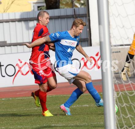 Fussball. Regionalliga. VSV gegen SAK. Johannes Isopp (VSV), Christian Dlopst (SAK). Villach, 22.3.2014.
Foto: Kuess
---
pressefotos, pressefotografie, kuess, qs, qspictures, sport, bild, bilder, bilddatenbank