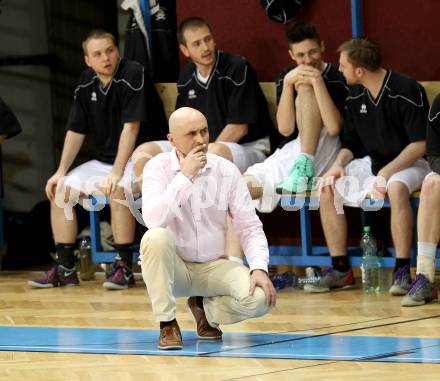 Basketball 2. Bundesliga. Woerthersee Piraten gegen BK Mattersburg Rocks. Trainer Dragan Sliskovic  (Piraten). Klagenfurt, am 22.3.2014.
Foto: Kuess 
---
pressefotos, pressefotografie, kuess, qs, qspictures, sport, bild, bilder, bilddatenbank