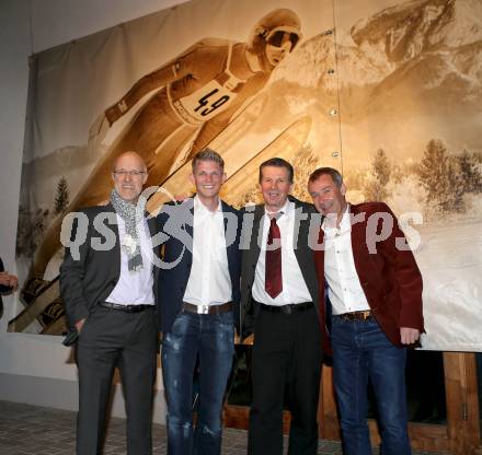 Schi Nordisch. Schispringen. 60. Geburtstag Karl Schnabl. Toni Innauer, Thomas Morgenster, Karl Schnabl, Ernst Vettori. Achomitz, am 22.3.2014.
Foto: Kuess
---
pressefotos, pressefotografie, kuess, qs, qspictures, sport, bild, bilder, bilddatenbank