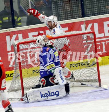 EBEL. Eishockey Bundesliga. EC VSV gegen HCB Suedtirol. Torjubel Bozen, Jean Philippe Lamoureux (VSV). Villach, am 25.3.2014.
Foto: Kuess 


---
pressefotos, pressefotografie, kuess, qs, qspictures, sport, bild, bilder, bilddatenbank