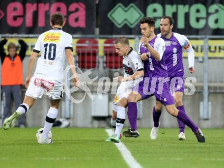 Fussball Regionalliga. SK Austria Klagenfurt gegen VSV. Patrick Stornig, (Austria Klagenfurt), Dario Drmac (VSV). Klagenfurt, 28.3.2014.
Foto: Kuess
---
pressefotos, pressefotografie, kuess, qs, qspictures, sport, bild, bilder, bilddatenbank