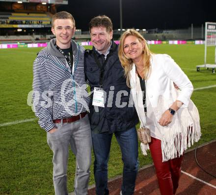 Fussball. tipp3-Bundesliga powered by T-Mobile. RZ Pellets WAC gegen SC Wiener Neustadt. Dietmar und Waltraud Riegler (WAC). Wolfsberg, am 29.3.2014.
Foto: Kuess

---
pressefotos, pressefotografie, kuess, qs, qspictures, sport, bild, bilder, bilddatenbank